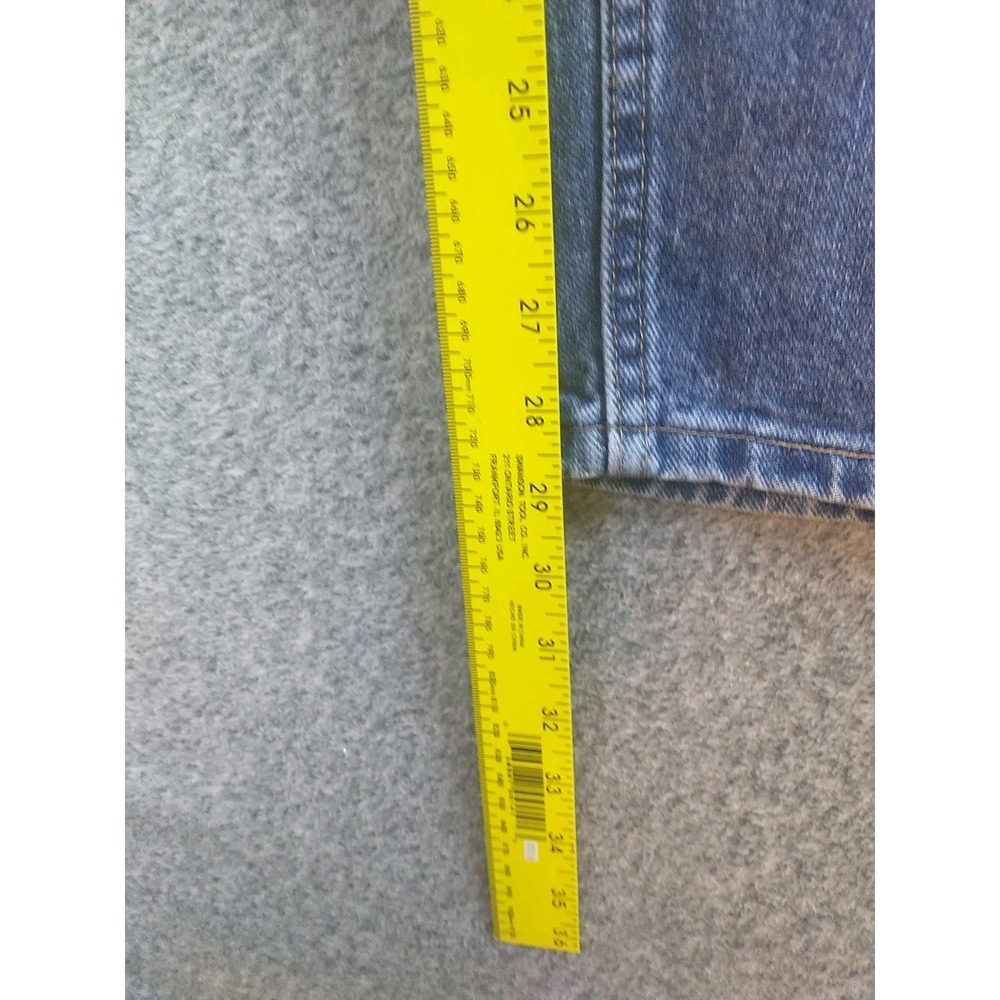 Wrangler Jeans Men's 40x29 Blue Relaxed Fit Premium Quality Denim 97601VR Chore - Picture 9 of 16